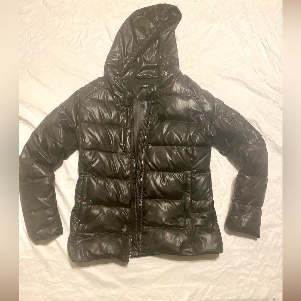 Ralph Lauren Black Puffer with hood-